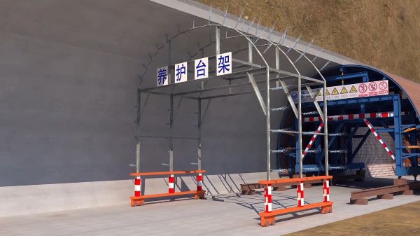 宝塔区隧道施工动画制作公司 - 隧道施工工艺和施工方法 - 隧道施工汇报动画视频 - bim 工程施工动画